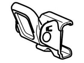 Push button wheel holder 54477 (FastRide, TopRide)