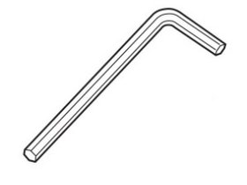 Hex key 50036 (OutRide, FastRide, TopRide, Trail)