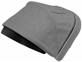 Sibling seat canopy fabric (Grey Melange) 54009 (Sleek Sibling Seat)