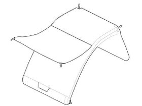 Weather cover 54783 (Courier)