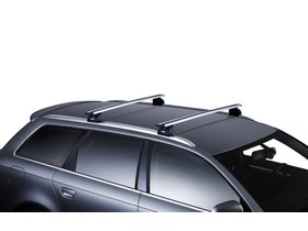Багажник в штатні місця Thule Wingbar Evo Rapid для Mercedes-Benz C/E-Class (W204; W212; C204; C207)(седан и купе)(со стеклянной крышей) 2007-2016 280x210 - Фото 2