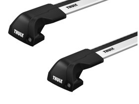 Flush rails roof rack Thule Edge Wingbar for Genesis GV80 (mkI) 2020→