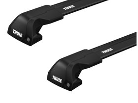 Flush rails roof rack Thule Edge Wingbar Black for BMW X4/X5/X6 (F15; F95; F96; G02; G05; G06) 2014→