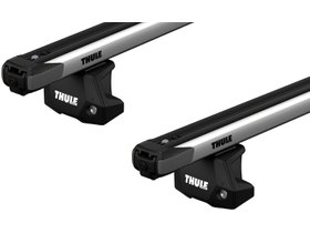T-slot roof rack Thule Slidebar for Porsche Cayenne (mkI); Volkswagen Touareg (mkI) 2002-2010