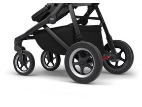 Детская коляска с люлькой Thule Sleek (Black/Grey Melange) 280x210 - Фото 11