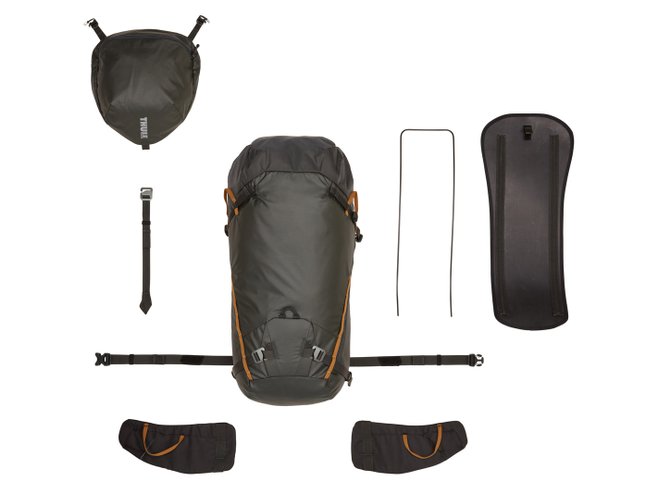 Hiking backpack Thule Stir Alpine 40L (Obsidian) 670x500 - Фото 11