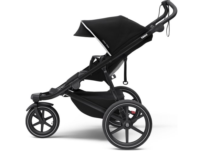 Stroller with bassinet Thule Urban Glide 2 (Black on Black) 670x500 - Фото 3