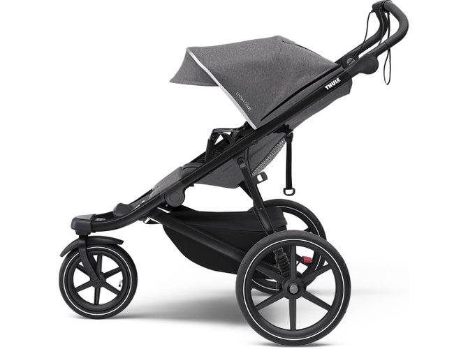 Stroller with bassinet Thule Urban Glide 2 (Grey Melange) 670x500 - Фото 3