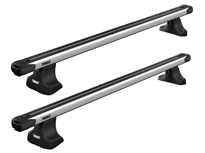 Naked roof rack Thule Slidebar for Volkswagen Golf Plus (mkV)(with fixing holes) 2005-2009 670x500 - Фото 2