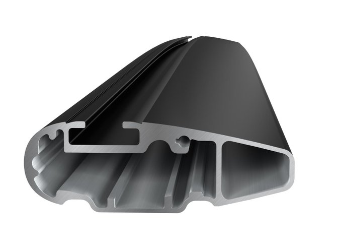 Flush rails roof rack Thule Wingbar Edge Black for Renault Talisman (mkI)(wagon) 2015→ 670x500 - Фото 4