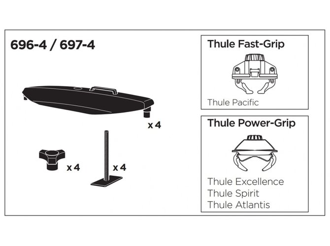 Thule T-Track Adapter 6974 670x500 - Фото 2