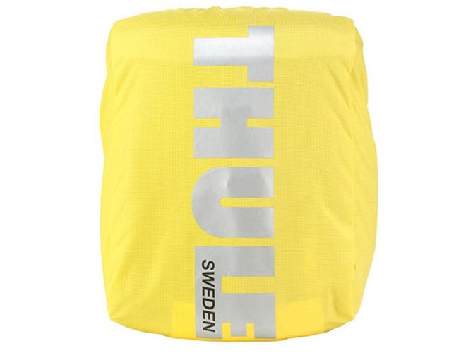 Накидка на сумку від дощу Thule Pack & Pedal Small Pannier Rain Cover (Yellow) 670x500 - Фото