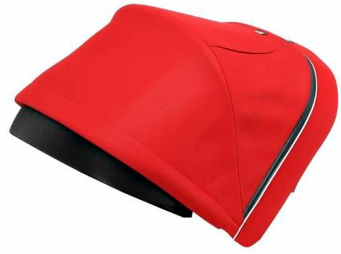 Sibling seat canopy fabric (Energy Red) 54012 (Sleek Sibling Seat) 670x500 - Фото