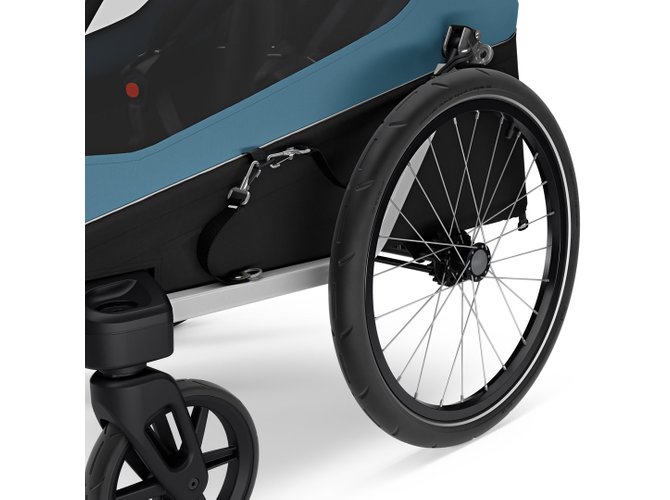 Детская коляска Thule Courier (Aegean Blue) 670x500 - Фото 11
