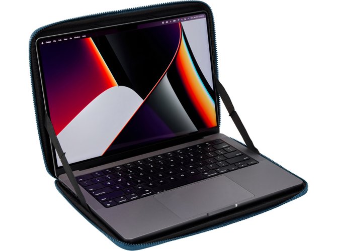 Thule Gauntlet 4 MacBook Sleeve 14'' (Blue) 670x500 - Фото 5