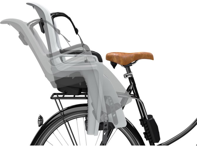 Child bike seat Thule RideAlong 2 (Light Grey) 670x500 - Фото 6
