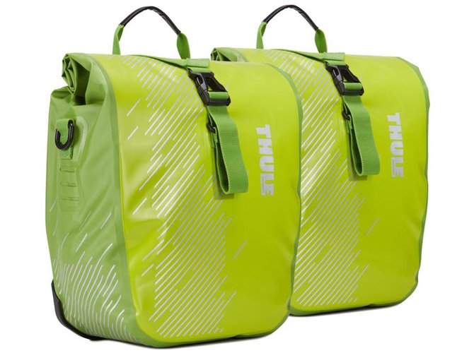 Велосипедні сумки Thule Shield Pannier Small (Chartreuse) 670x500 - Фото