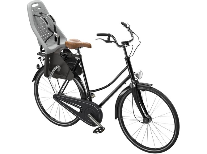 Child bike seat Thule Yepp Maxi RM (Silver) 670x500 - Фото 2
