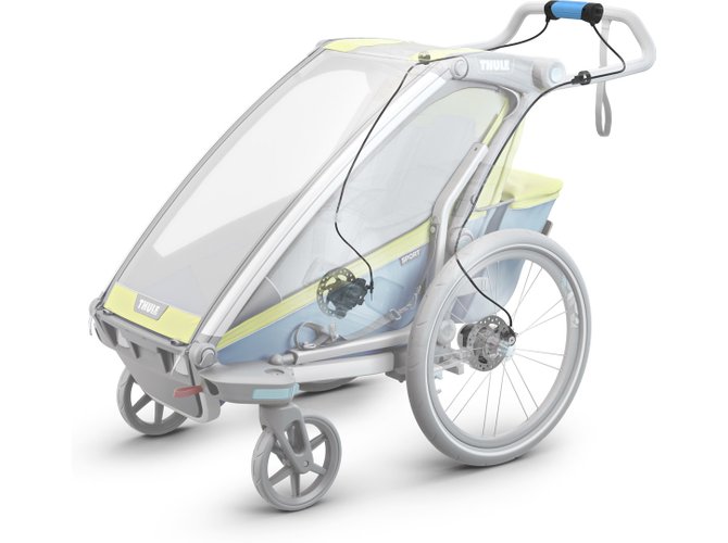 Детская коляска Thule Chariot Sport 2 (Chartreuse-Mykonos) 670x500 - Фото 12