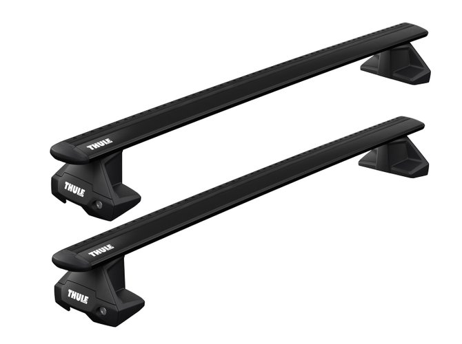 Naked roof rack Thule Wingbar Evo Black for Ford Focus (mkIII)(with fixing holes) 2011-2018 670x500 - Фото 3