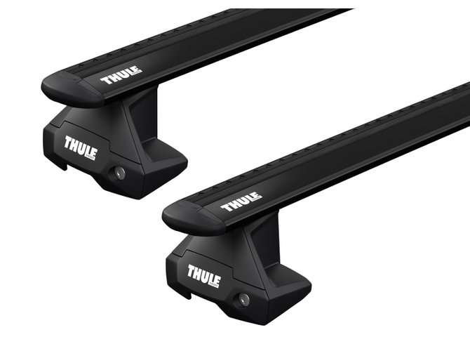 Naked roof rack Thule Wingbar Evo Black for Ford Focus (mkIII)(with fixing holes) 2011-2018 670x500 - Фото