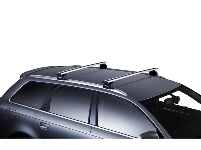 Багажник в штатні місця в рейлинге Thule Wingbar Evo Rapid для Mazda CX-9 (mkII) 2016→ 670x500 - Фото 2