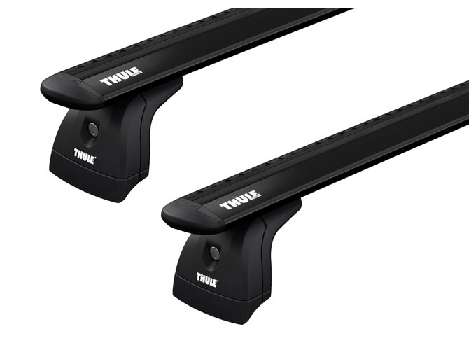Fix point roof rack Thule Wingbar Evo Rapid Black for Ford Transit/Tourneo Courier (mkI) 2014→ 670x500 - Фото