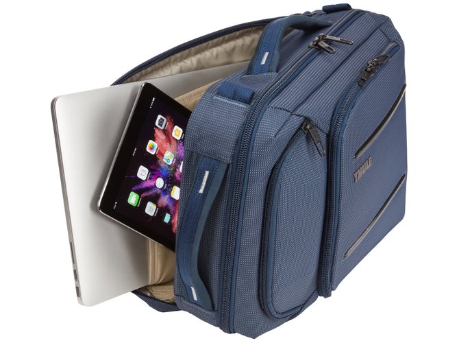 Рюкзак для ноутбука Thule Crossover 2 Convertible Laptop Bag 15.6" (Dress Blue) 670x500 - Фото 5