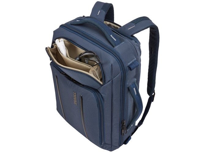 Рюкзак для ноутбука Thule Crossover 2 Convertible Laptop Bag 15.6" (Dress Blue) 670x500 - Фото 7