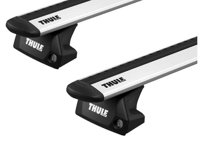 Flush rails roof rack Thule Wingbar Evo for Suzuki Vitara (mkIV) 2015→ / SX4 (mkII)(S-Cross) 2013→ / Hustler (mkI) 2014→ 670x500 - Фото