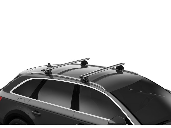 Flush rails roof rack Thule Wingbar Evo for Suzuki Vitara (mkIV) 2015→ / SX4 (mkII)(S-Cross) 2013→ / Hustler (mkI) 2014→ 670x500 - Фото 2