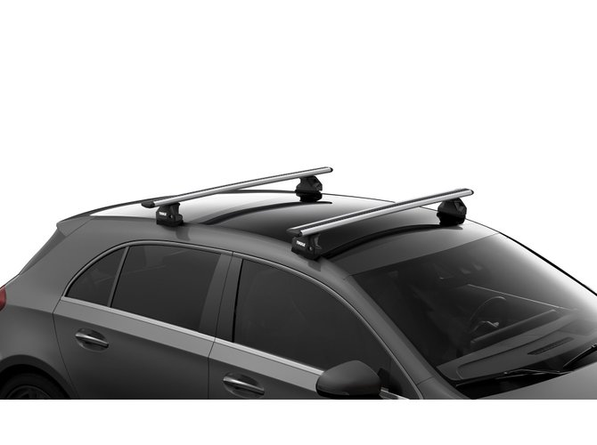 Fix point roof rack Thule Wingbar Evo for Mercedes-Benz C-Class (W204)(without glass roof) 2007-2014 / E-Class (W212) 2009-2016 670x500 - Фото 2
