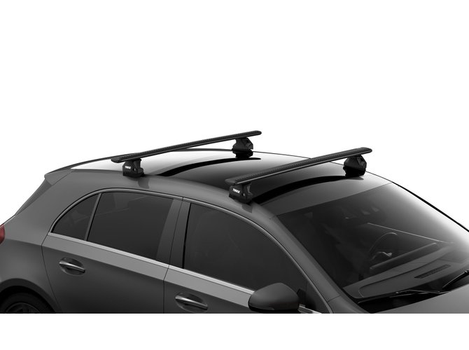 Багажник в штатные места Thule Wingbar Evo Black для Subaru Impreza (mkV) 2016→ (USA) 670x500 - Фото 2