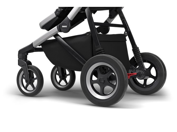Stroller with bassinet Thule Sleek (Midnight Black) 670x500 - Фото 9