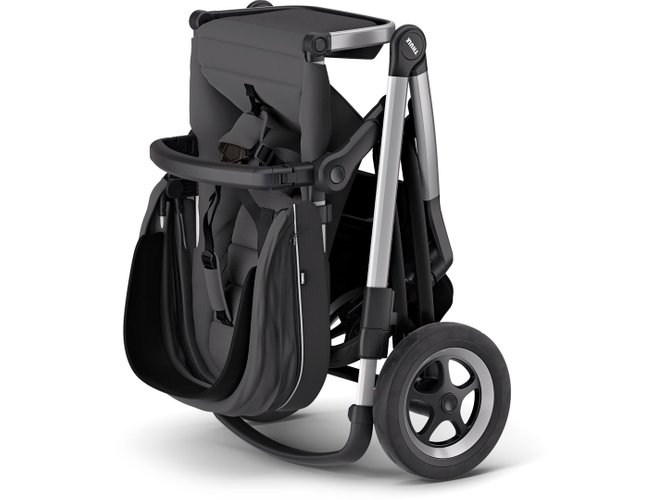 Дитяча коляска з люлькою Thule Sleek (Shadow Grey) 670x500 - Фото 4