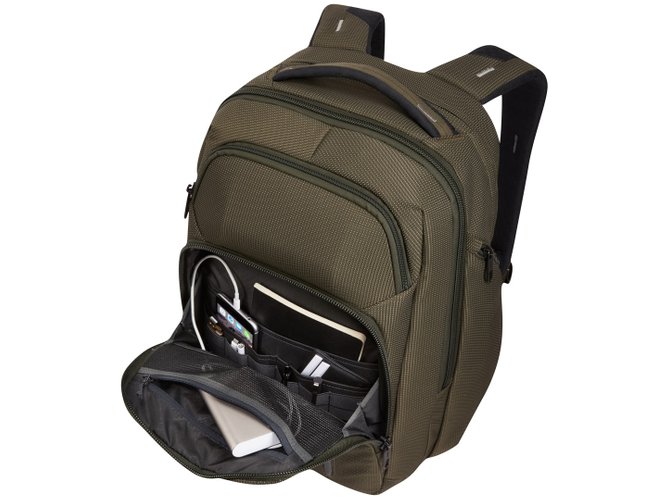 Thule Crossover 2 Backpack 30L (Forest Night) 670x500 - Фото 5