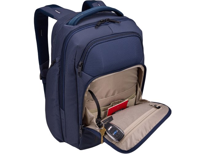 Thule Crossover 2 Backpack 30L (Dress Blue) 670x500 - Фото 6