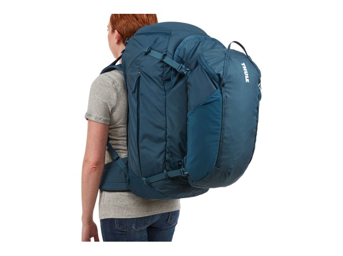 Travel backpack Thule Landmark 70L Women's (Majolica Blue) 670x500 - Фото 4
