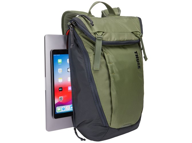 Thule EnRoute Backpack 20L (Olivine/Obsidian) 670x500 - Фото 5