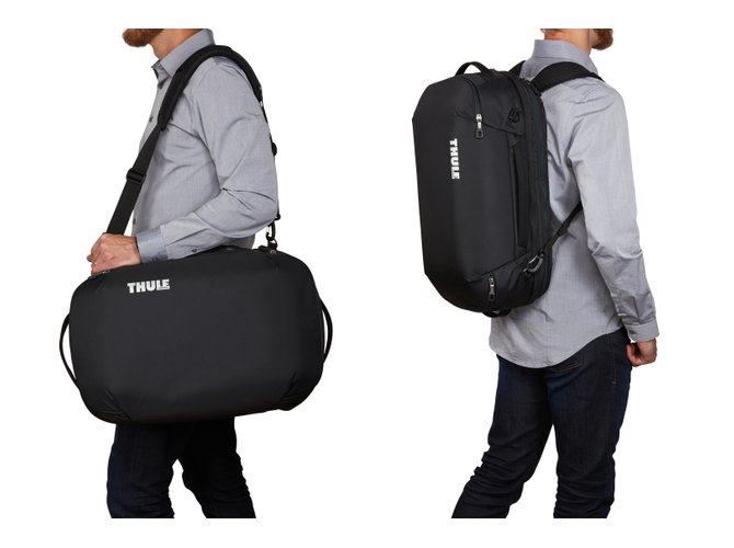 Рюкзак-Наплічна сумка Thule Subterra Convertible Carry-On (Black) 670x500 - Фото 3