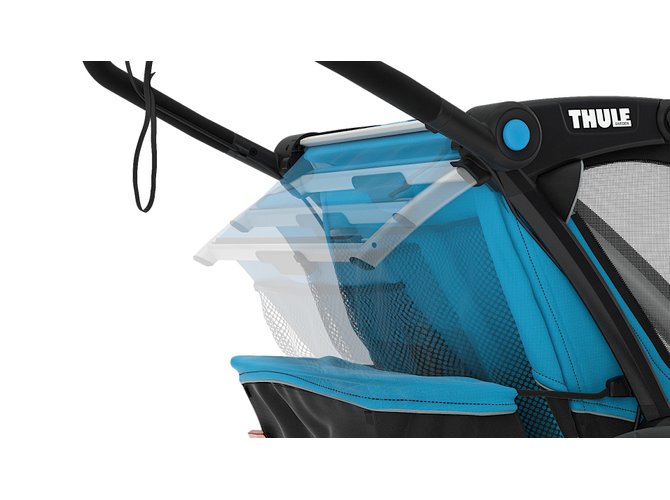 Детская коляска Thule Chariot Sport 1 (Blue-Black) 670x500 - Фото 13
