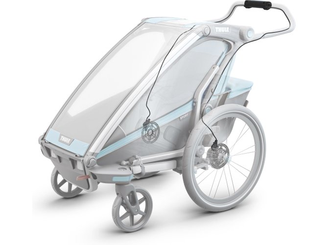 Детская коляска Thule Chariot Sport 1 (Blue-Black) 670x500 - Фото 14