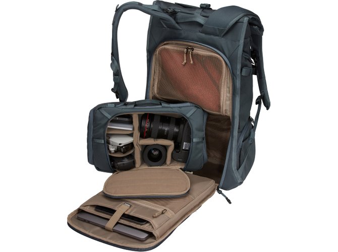Thule Covert DSLR Rolltop Backpack 32L (Dark Slate) 670x500 - Фото 7