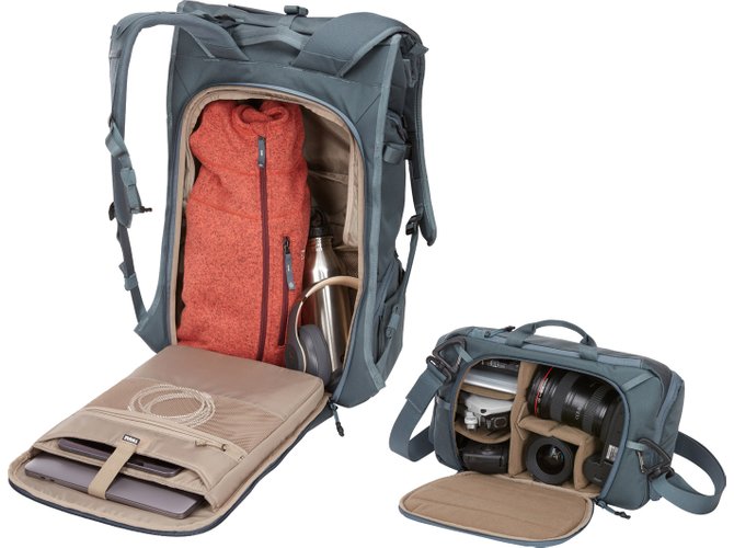 Thule Covert DSLR Rolltop Backpack 32L (Dark Slate) 670x500 - Фото 8