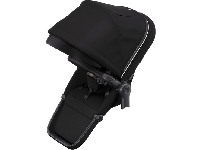 Прогулянкове крісло Thule Sleek Sibling Seat (Midnight Black on Black) 670x500 - Фото