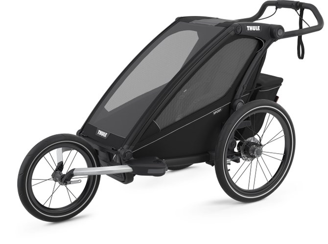 Детская коляска Thule Chariot Sport 1 (Midnight Black) 670x500 - Фото 7