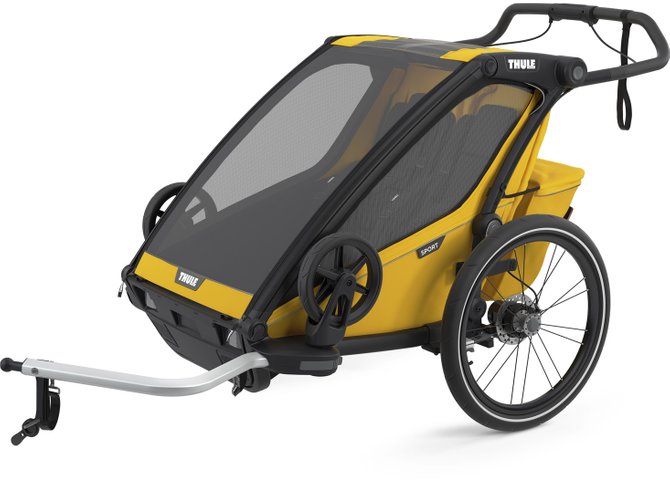 Дитяча коляска Thule Chariot Sport 2 (Spectra Yellow) 670x500 - Фото