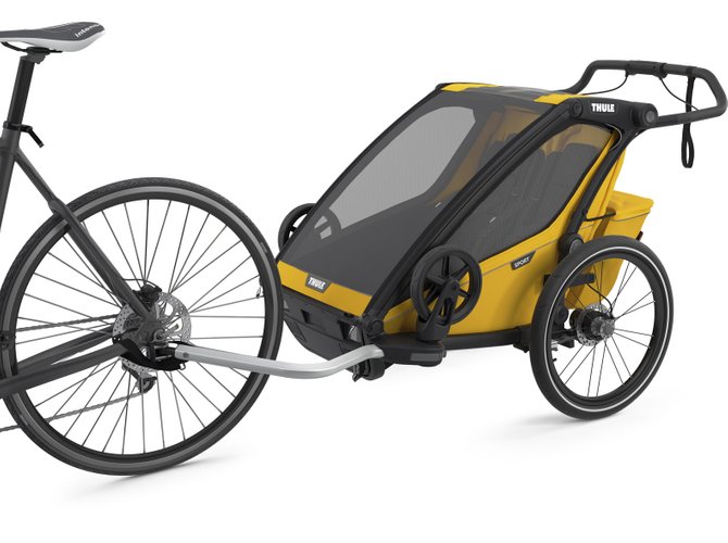 Детская коляска Thule Chariot Sport 2 (Spectra Yellow) 670x500 - Фото 2