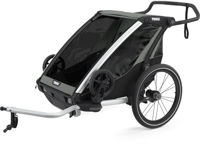 Детская коляска Thule Chariot Lite 2 (Agave) 670x500 - Фото