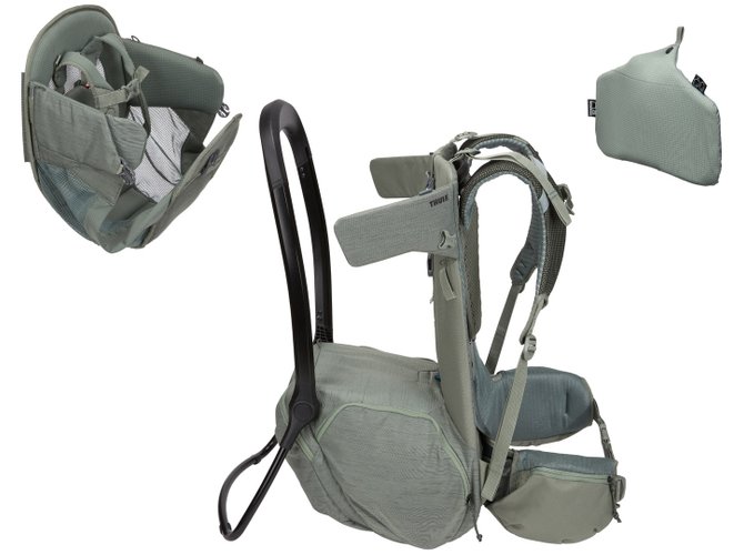Thule Sapling Child Carrier (Agave) 670x500 - Фото 9